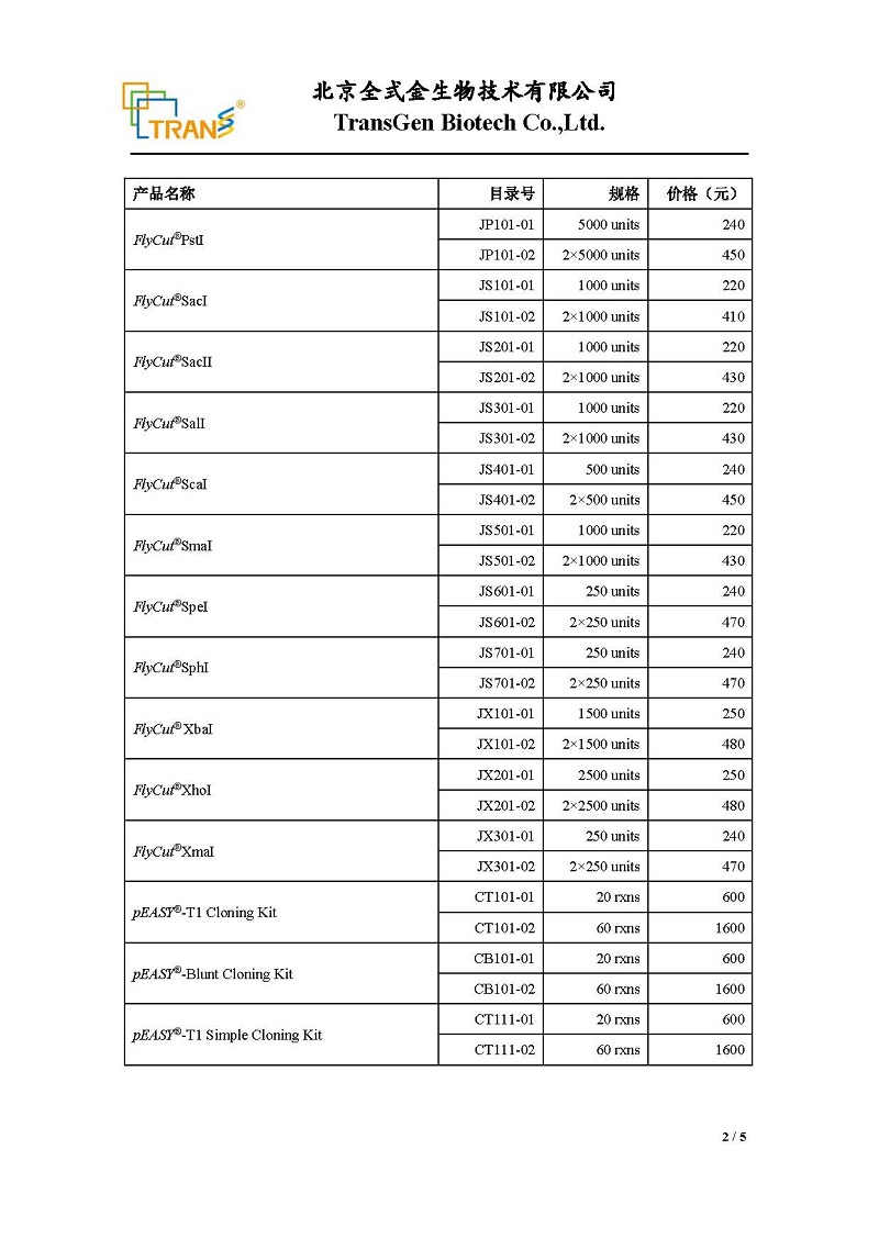 全式金部分產(chǎn)品價格調(diào)整通知